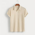 Textured Knit Resort Polo