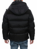 Detachable Sleeve Hooded Puffer Jacket