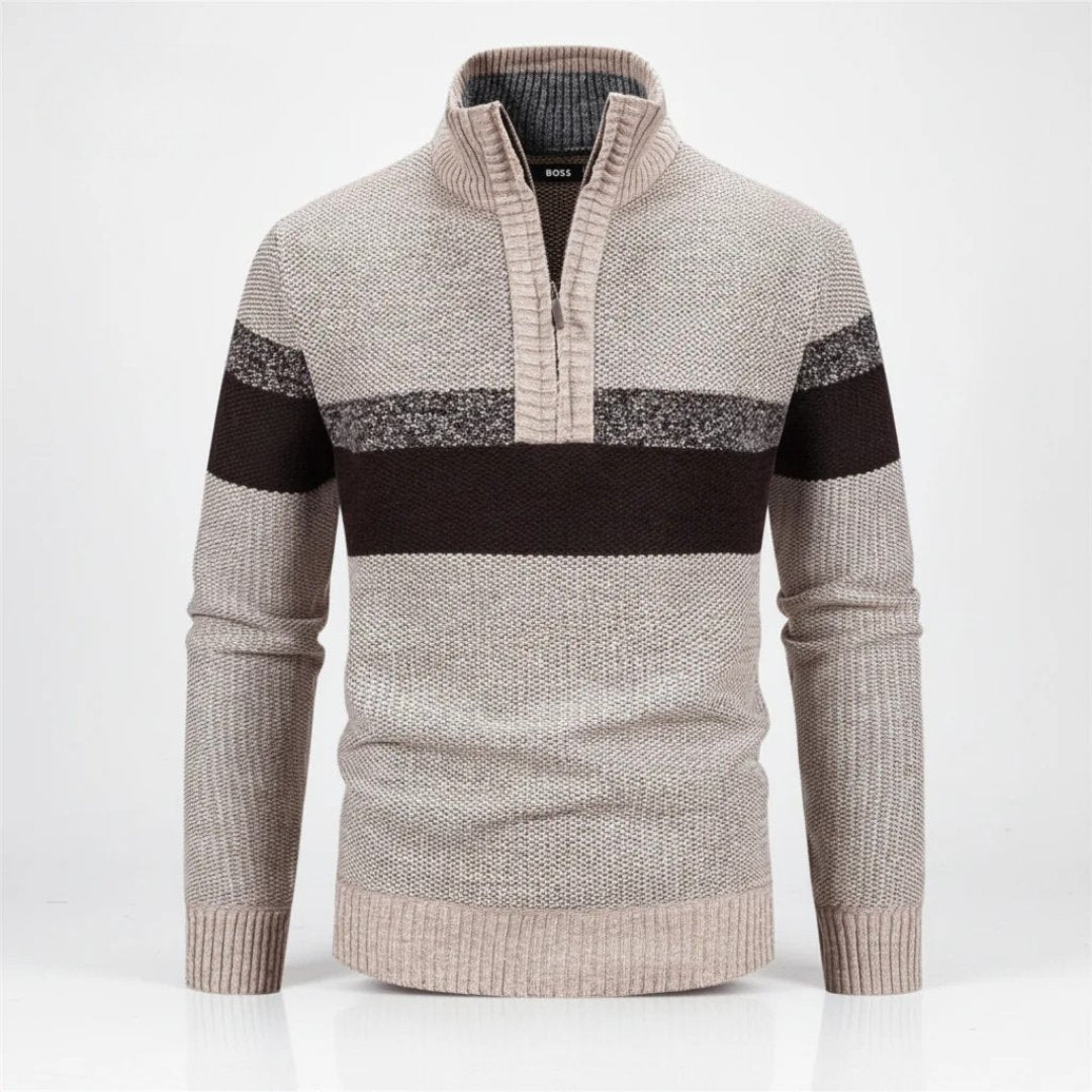 Metropolitan Quarter-Zip Sweater