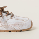 NB x Miu Miu 530 SL White Leather Sneakers Women