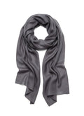 Silk and Cashmere Blend Scarf